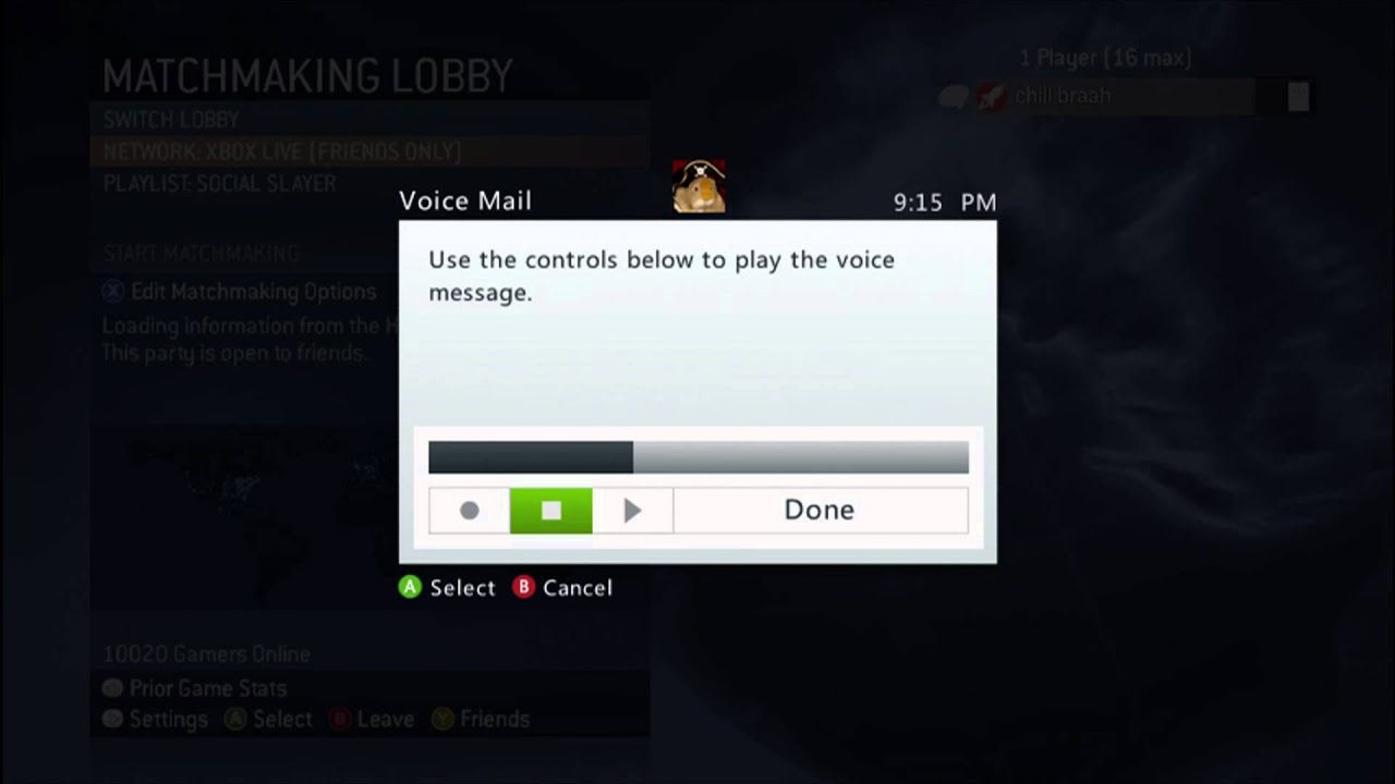 Angry kid on Xbox LIVE
