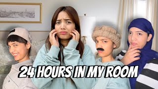 Staying in my Room for 24 hours |Parents ki larai | Sistrology |Fatima Faisal