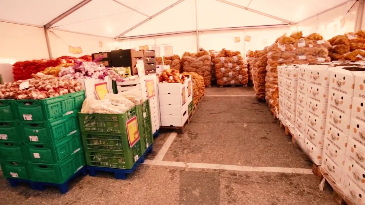 Einkellerung bei Maximarkt