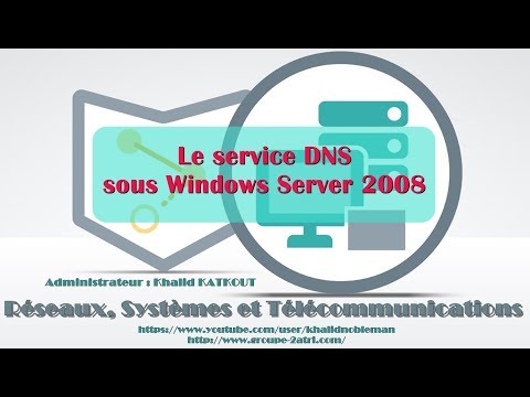 Le service DNS sous Windows Server 2008 (KHALID KATKOUT)