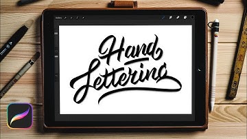 Basisprincipes van handlettering (Procreate)