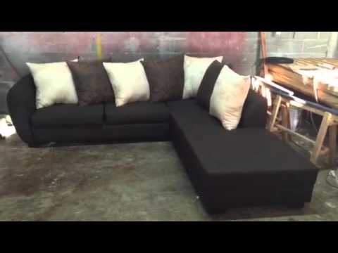 Sofá cama en sala escuadra hecha en mimys salas youtube Diseño Sala Escuadra En