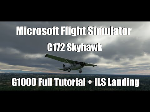 G1000 FULL Autopilot Tutorial | ILS Landing | Microsoft Flight Simulator 2020