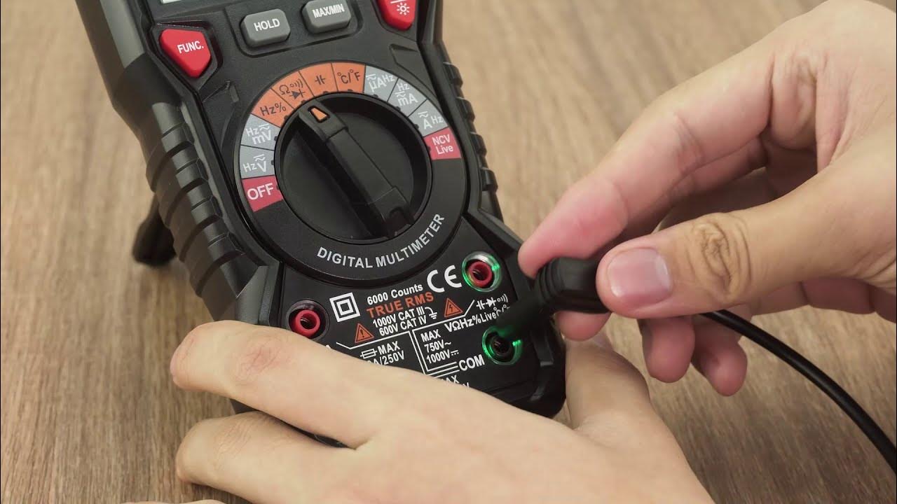 How to Measure Diode with KAIWEETS HT118A Multimeter? YouTube