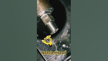 Nozzle thread cutting #trending #shorts #youtubeshorts