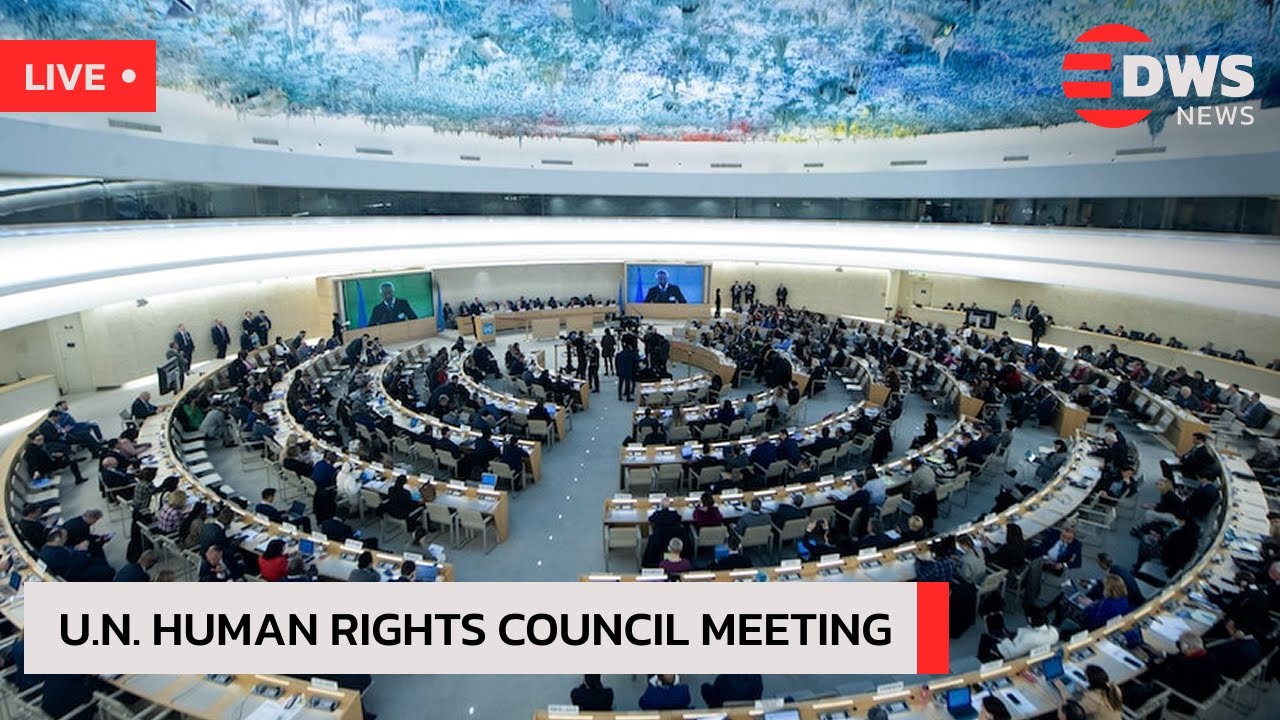 Live from Geneva: U.N. Human Rights Council Annual Session | DWS News | AC1I