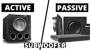 Active Subwoofer Vs Passive Subwoofer Which is Best For Av Receiver