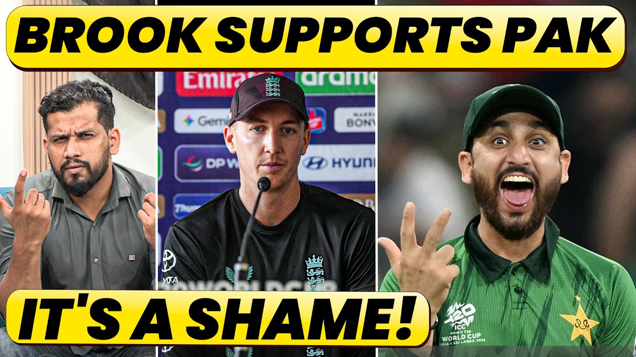 BROOK SUPPORTS PAK PLAYERS INCLUSION IN THE HUNDRED, IT'S NOT OUR BUSINESS!