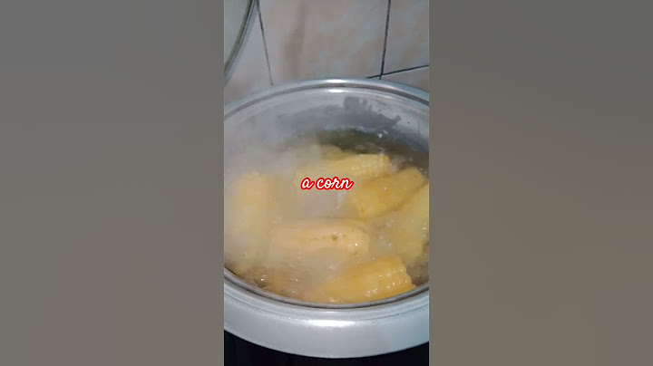 corn boiling #highlights #corn #boiled