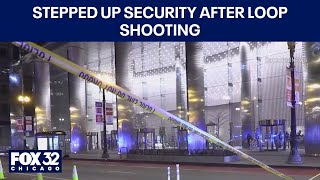 Stepped up security after Loop shooting
