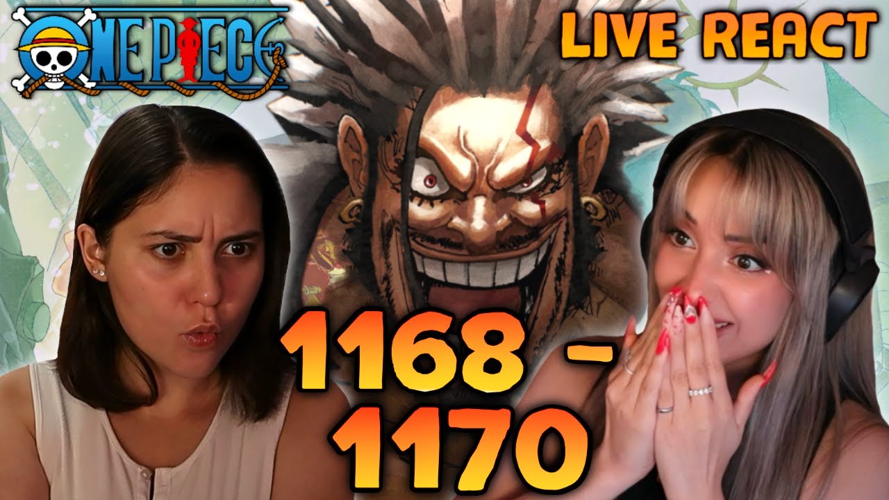 One Piece Chapter 1168-1170 LIVE REACTION