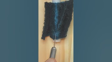 Reverse No 🎶 thread cutting #threadcutting #asmr #oddlysatisfying #asmrsounds #visuallysatisfying