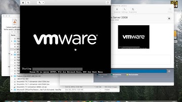 Installing Windows Server 2008 in VMware Fusion for Mac