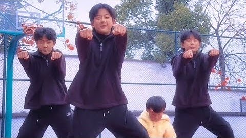 Chinese Triplets Brother Dance | Tian Zhi Wen Trending Dance