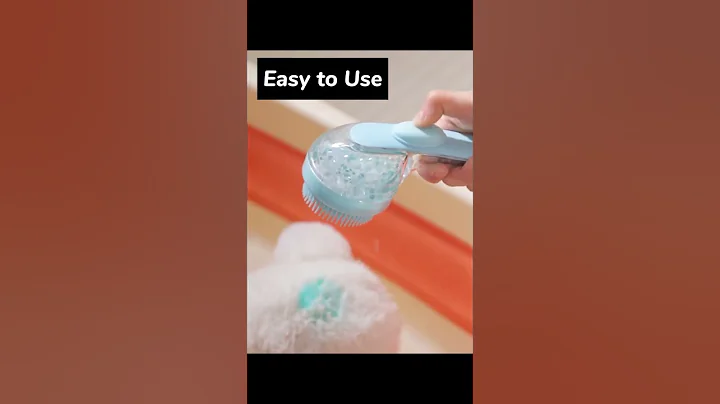 Watch the video about Pet Bath Brush for Dogs and Cats Soft Silicone Dog Shampoo Brush with Massage China Manufacturer