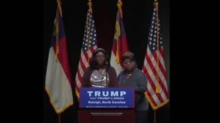 DIAMOND AND SILK SPEAK AT TRUMPS RALLY IN RALEIGH  7 5 16