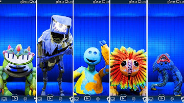 Poppy Playtime Chapter 4 Characters in FNAF AR Workshop Animations V2