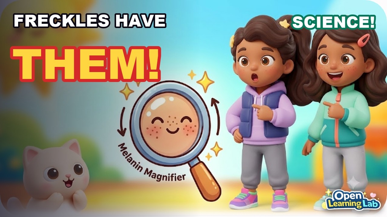 What Are Freckles and Why Do We Have Them? | Science for Kids