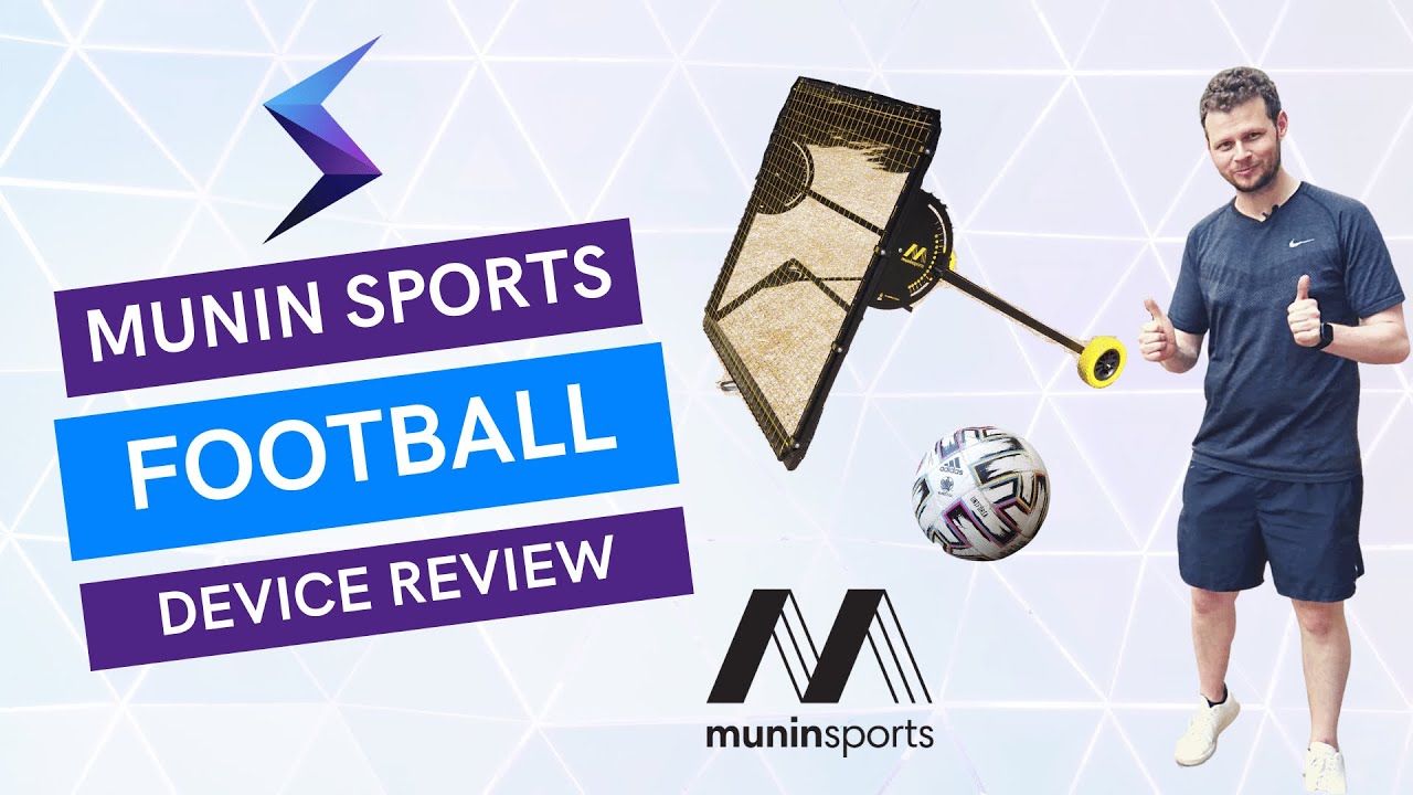 Smart Football Rebounder Review Munin Sports YouTube