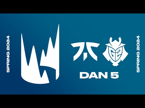 LEC sa Sa1nom SPRING 2024 - FNATIC VS G2 ESPORTS -  DAY 5