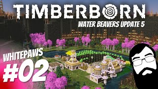 The race to save the lemon trees is on! Timberborn Waterbeavers Update 5 Episode 02
