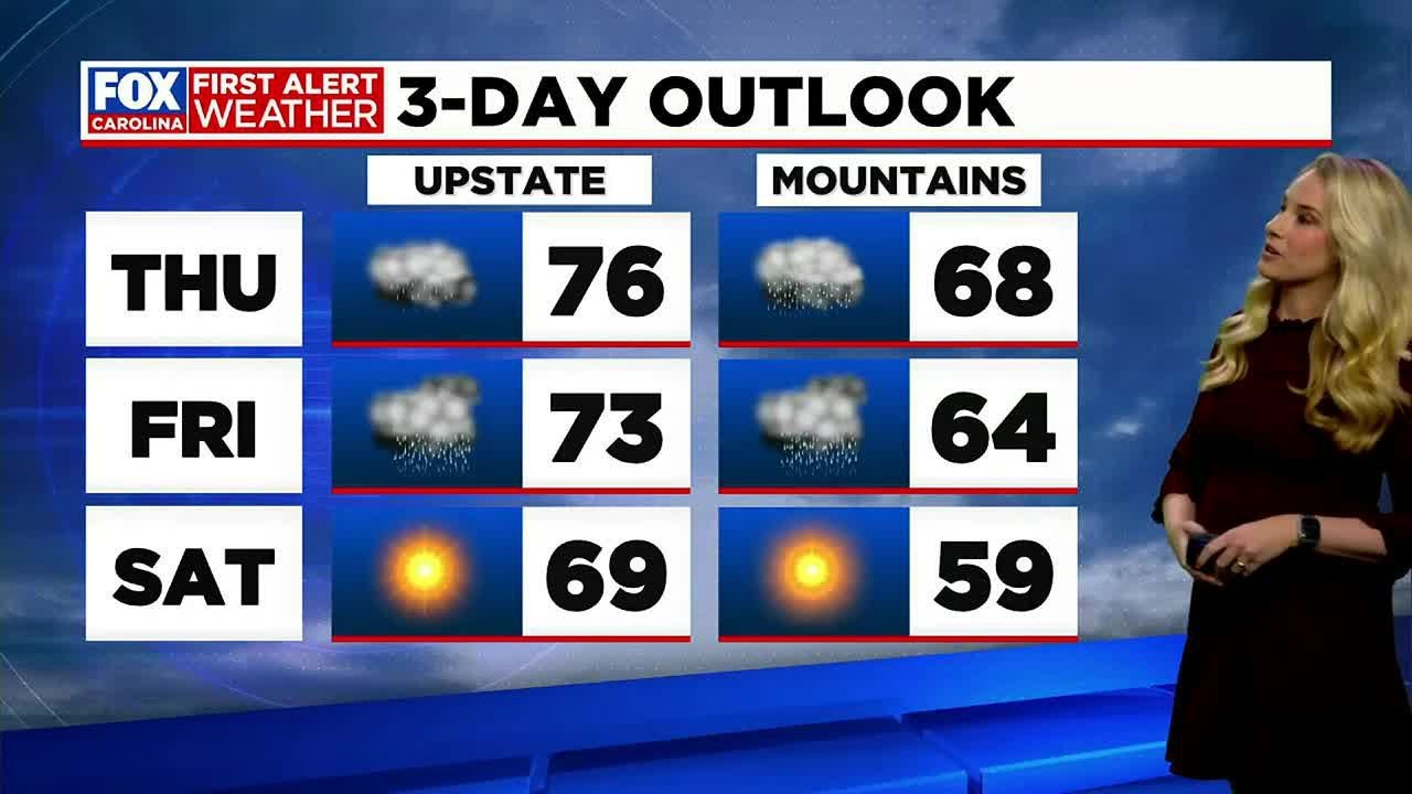 Rain and storms ahead, FIRST ALERT Weather Days Thursday and Friday ...