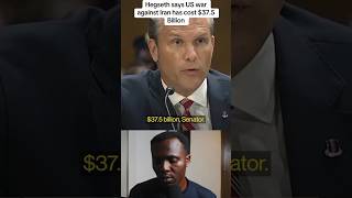 War in Iran has cost the US $37.5 billion so far, Pentagon says #iran #pentagon #usa #Hegseth #fyp