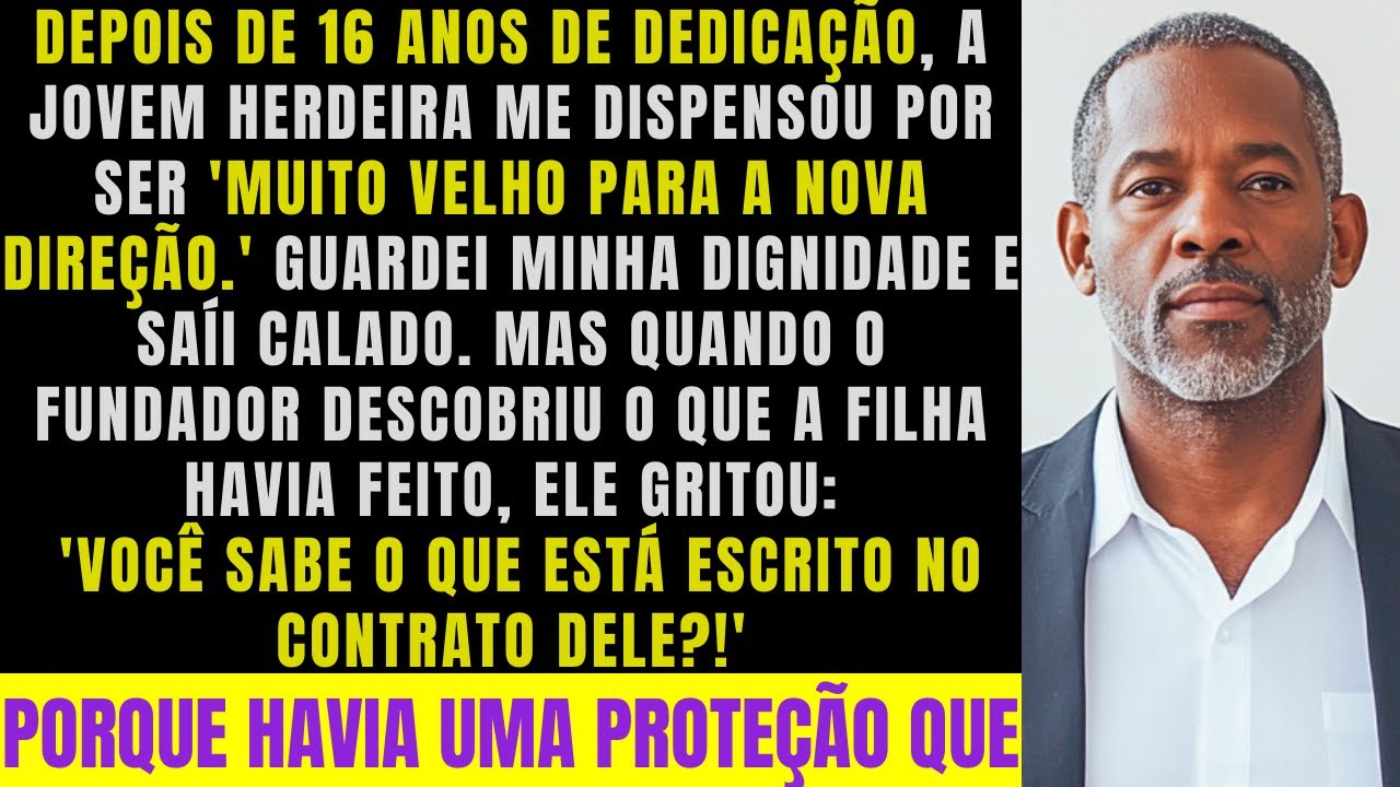 "Você está demitido. Não precisamos de velhos como você." Quando a filha do meu mentor me dispensou sem justa causa, ela achou que estava me destruindo. O que ela não sabia é que o pai dela, o...