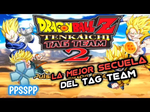 DBZ Tenkaichi Tag Team 2 🐉 con AUDIO LATINO y TEXTURAS ORIGINALES