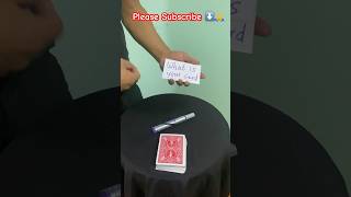 Card Magic Trick Amazing #Shorts