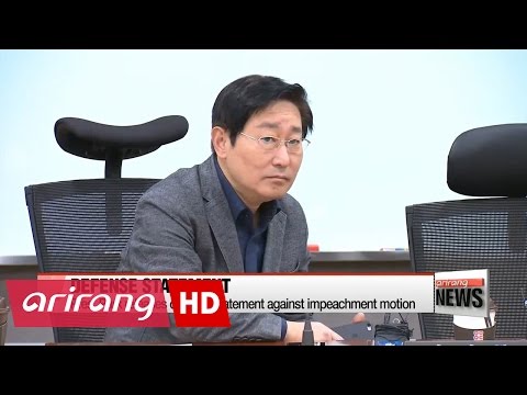 Park says impeachment
