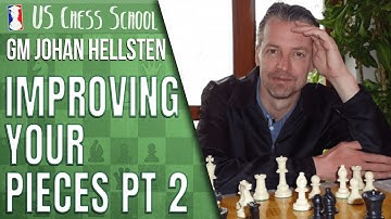 GM Johan Hellsten: Improving Your Pieces (Part 2) | U.S. Chess School 8.24.2021