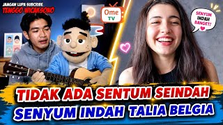 RENDI NYANYI BARENG CEWEK CANTIK BELGIA TALIA #ometvinternasional #ventriloquist 