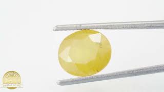 Product Video for: Natural Nigerian Yellow Sapphire – 7.58 Ratti (6.90 Carat) Pukhraj Stone