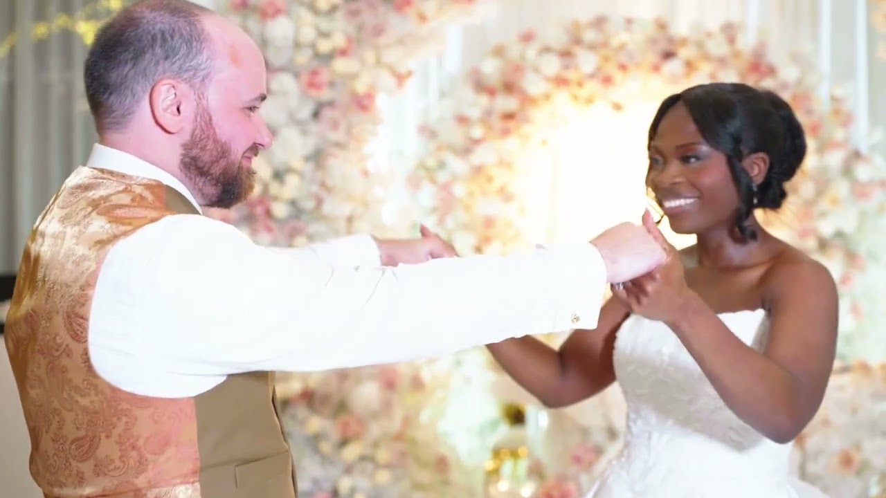 Свадебный момент Ифедолапо и Джозефа