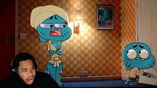 IREGAMI Reacts to Gumball but only when your parents walk in