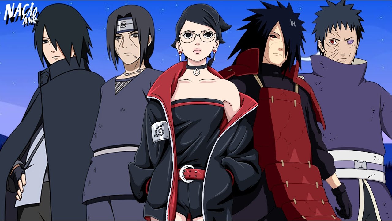 SARADA UCHIHA CONHECE SASUKE PELA PRIMEIRA VEZ #SARADAUCHIHA #SASUKE #