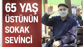 65 yaş üstünün sokağa çıkma sevinci kamerada - Gözde Atasoy ile Güzel Haberler