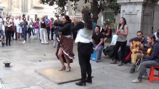 Video voorbeeld van "Flamenco dance (9) in Granada 2015"