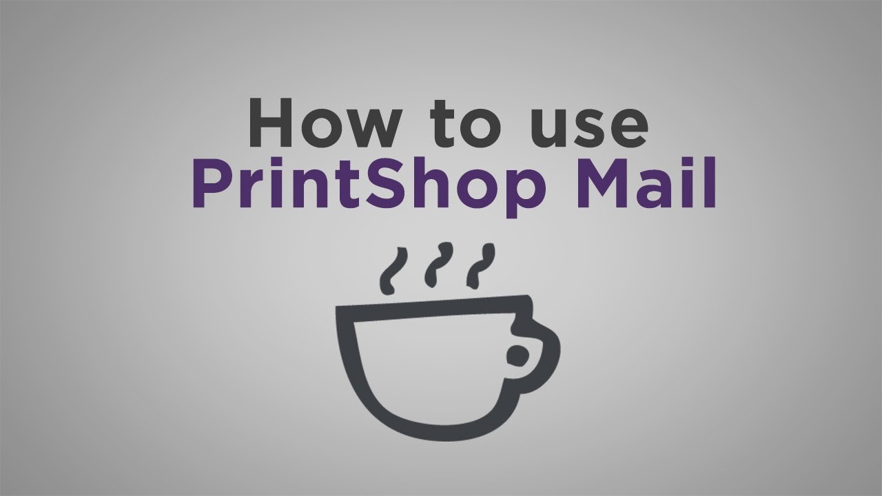 Print shop mail program Print shop mail program