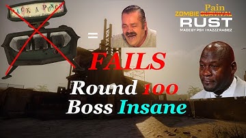Rust Zombies Round 100 Fail Compilation - Call of Duty Black Ops 3 Fails