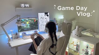 Game vlog | 仕事から開放された夜更かしday👾🎮 龍が如くで遊ぶ、最近の自炊事情🍜