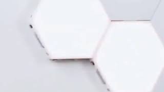 Modular Touch Lights LED Hex Lights DIY Quantum Lamps Magnetic Sensitive Lighting Night Light Home Wealth