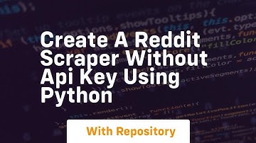Create a reddit scraper without api key using python