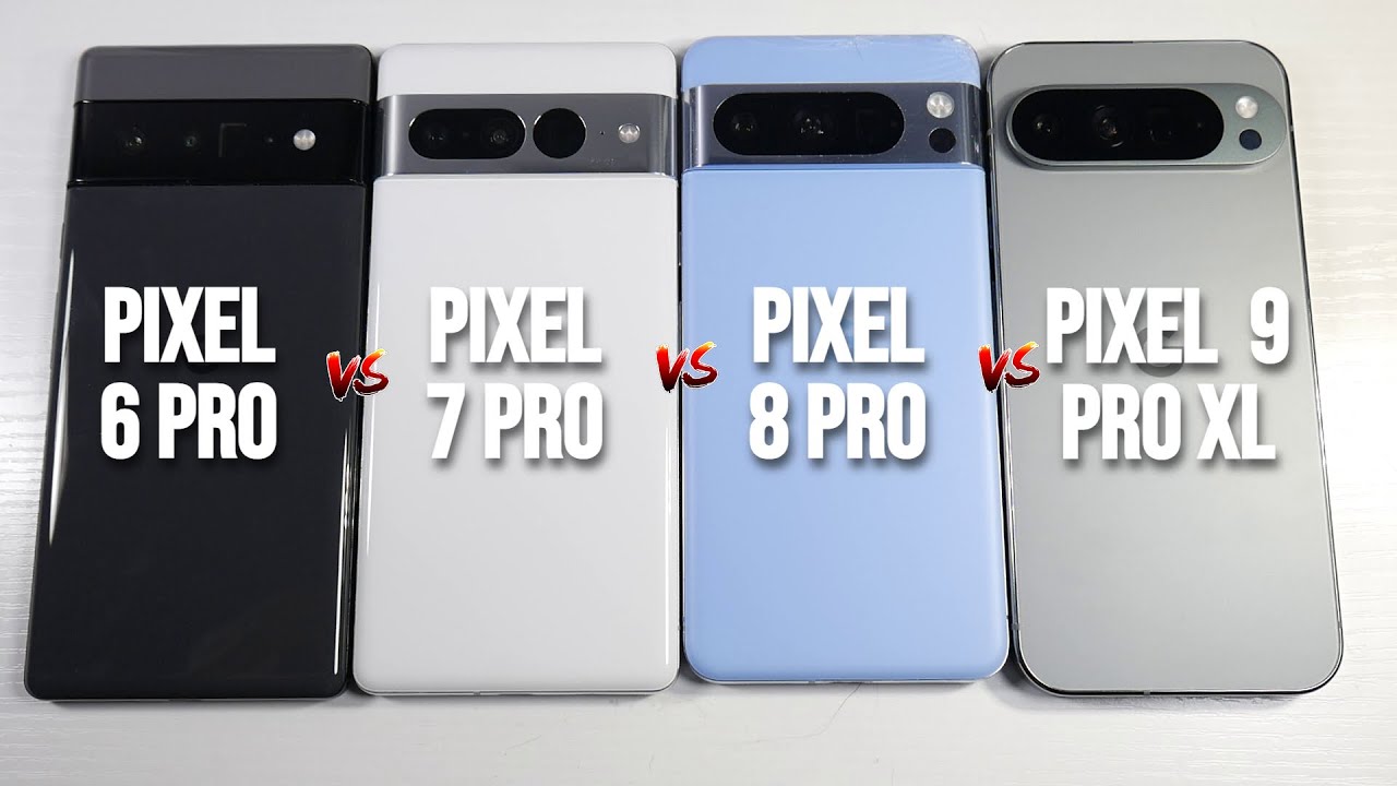 Google Pixel 9 Pro XL VS Pixel 8 Pro VS Pixel 7 Pro VS Pixel 6 Pro In 2025!  What You Should Know!