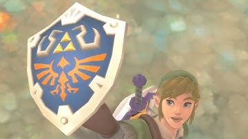 How To Get 📎 The Hylian Shield 🧝 In Skyward Sword HD