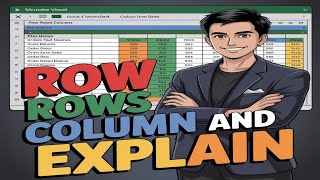 ROW ROWS COLUMN COLUMNS Function Excel in Hindi | MS Excel Formulas