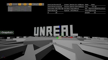 UE4 Runtime Transfrom Gizmo With UI