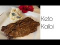 Keto kalbi korean bbq short ribs