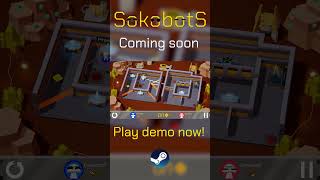 Here’s a sneak peek at the co-op gameplay in SokobotS!🤝 #gameplay #sokoban #indiegame #coopgames